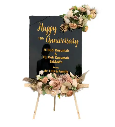 Papan Bunga Akrilik Palar